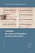 Catalogue des manuscrits li...