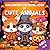 Halloween Coloring Book of Cute Animals by Jon Garcia