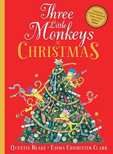 HarperCollins Three Little Monkeys at Christmas. (Paperback)