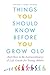Things You Should Know Befo...