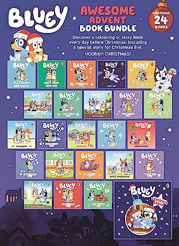Bluey Advent Calendar Book Collection (Paperback)