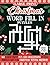 Large Print Christmas Word ...