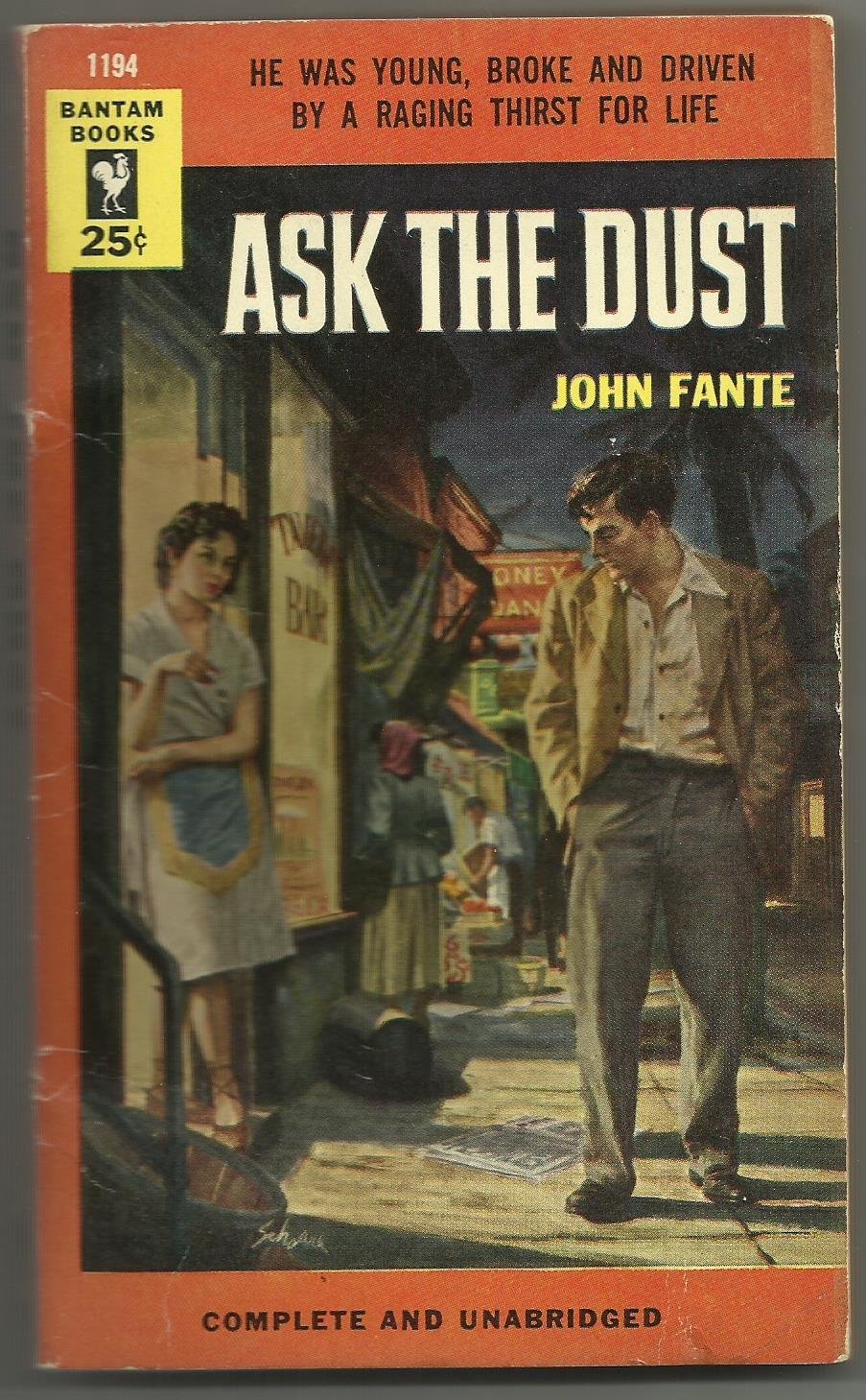 Ask The Dust by John Fante 1st Edition Bantam Books 1954 Paperback Vintage