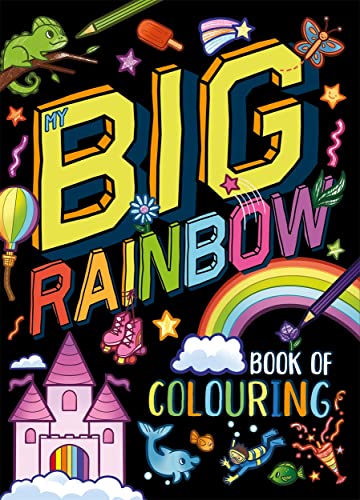 My Big Rainbow Book of Colouring (Paperback)