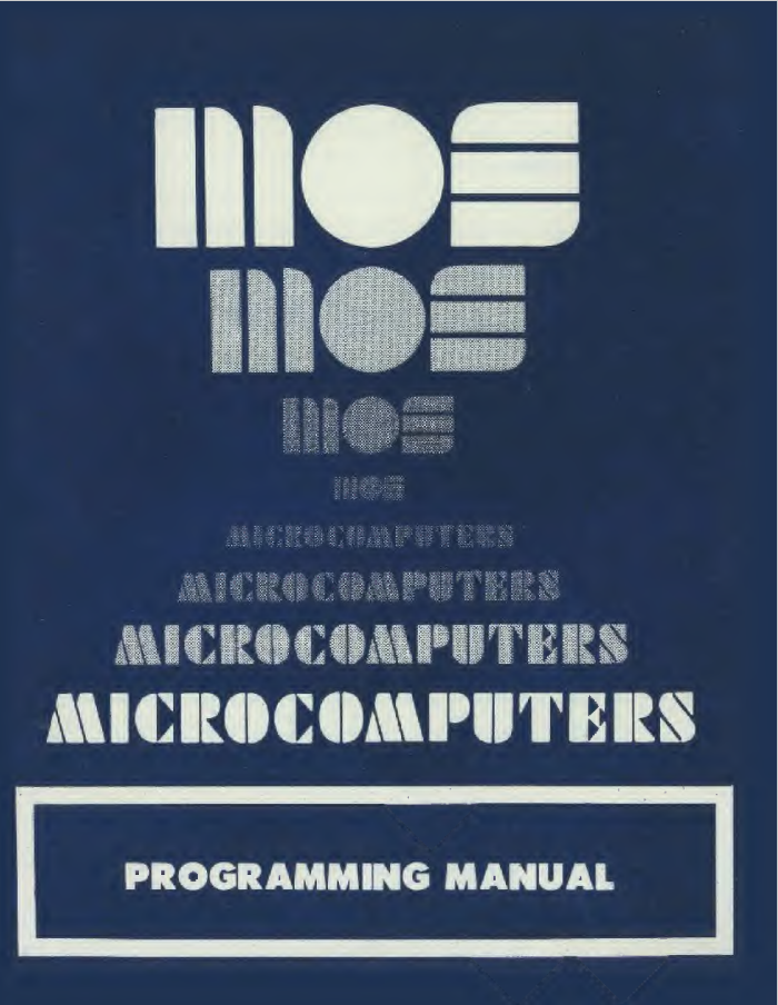 MCS6500 Microcomputer Family Programming Manual: January 1976 (Paperback)