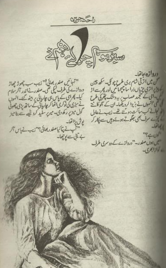 Sabz Mausam Chura Liye Ham Ne (ebook)