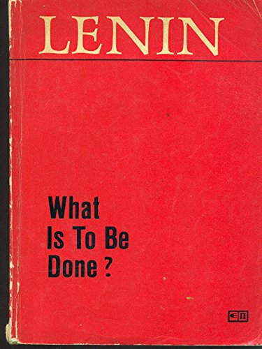 What is to be done?