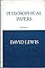 Philosophical Papers, Volume I (Philosophical Papers)