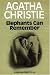 Elephants Can Remember by Agatha Christie (2009-08-09)