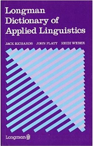 Longman Dictionary of Applied Linguistics (Paperback)