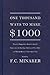 [(One Thousand Ways to Make $1000 (Practical Suggestions, Bas... by F.C. Minaker