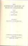 Cambridge History of English Literature 3: Renascence and Reformation (The Cambridge History of English Literature)