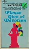 Please Give a Devotion