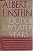 Rare Antique OUT OF MY LATER YEARS [Hardcover] Einstein, Albert