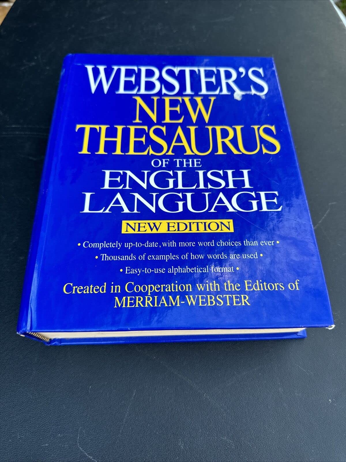 Webster's New Thesaurus of the English Language (Hardcover)