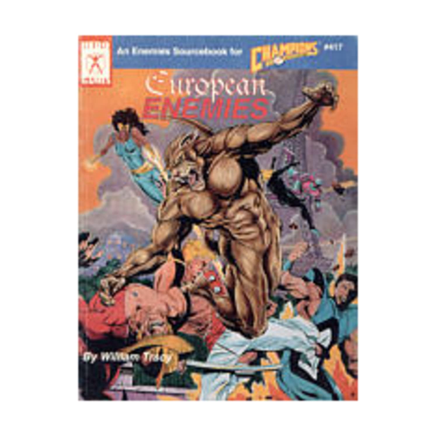 European Eropean Enemies - Champions - Hero Games (Paperback)