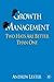[(Growth Management: Two Hats are Better Than One)] [ By (author) Andrew Lester ] [May, 2009]