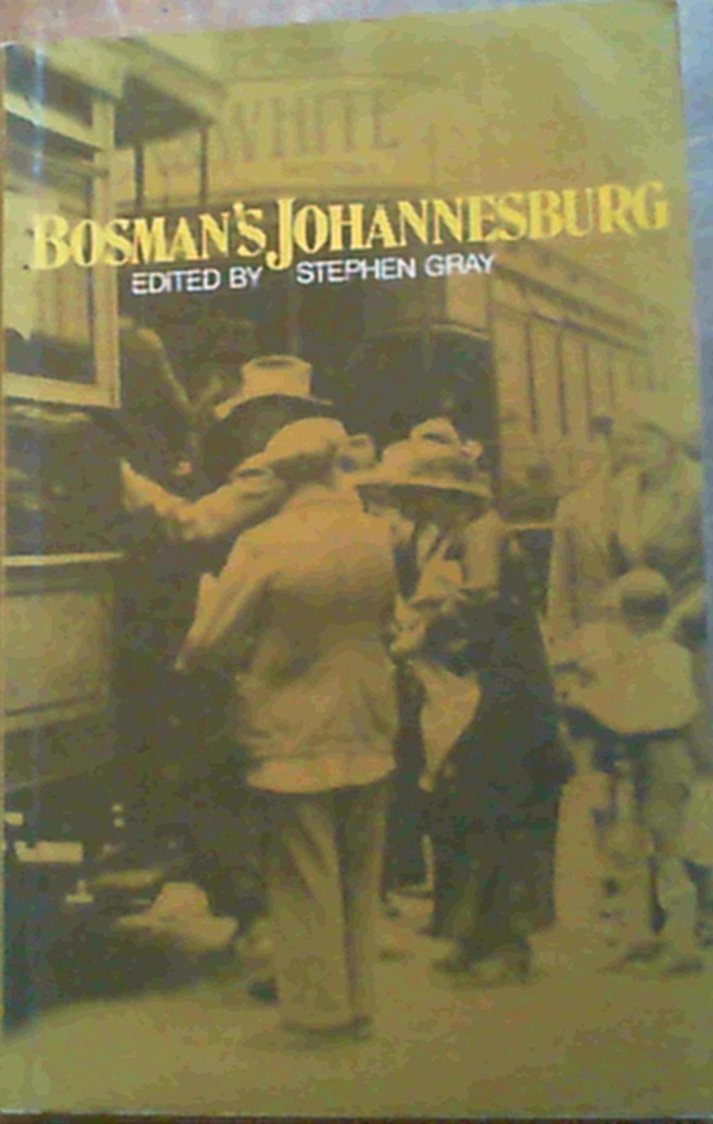 Bosman's Johannesburg (Paperback)