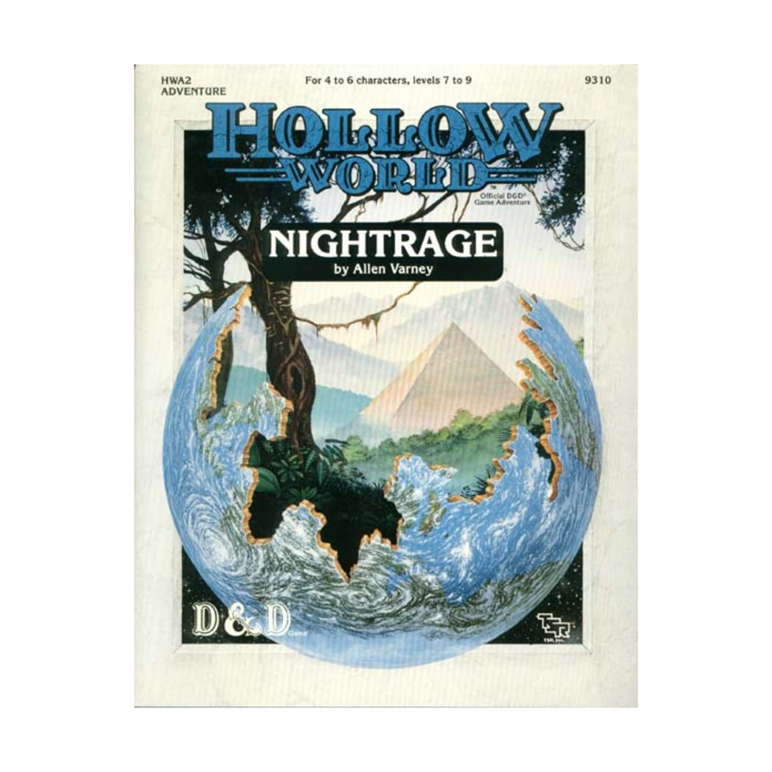 Nightrage (D&D/Hollow World Module HWA2) (Dungeons & Dragons: Hollow World)