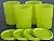 4 Tupperware 8 Oz Tabletop ...