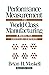 Performance Measurement for World Class Manufacturing : A Model for American Companies [Hardcover] Brian H. Maskell