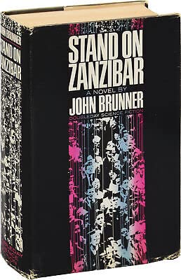 Rare John Brunner STAND ON ZANZIBAR First UK Edition 1968 1st edit/1st print Doubleday [Hardcover] John Brunner [Hardcover] John Brunner