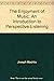 The Enjoyment of Music: An Introduction to Perceptive Listening, 4th Edition