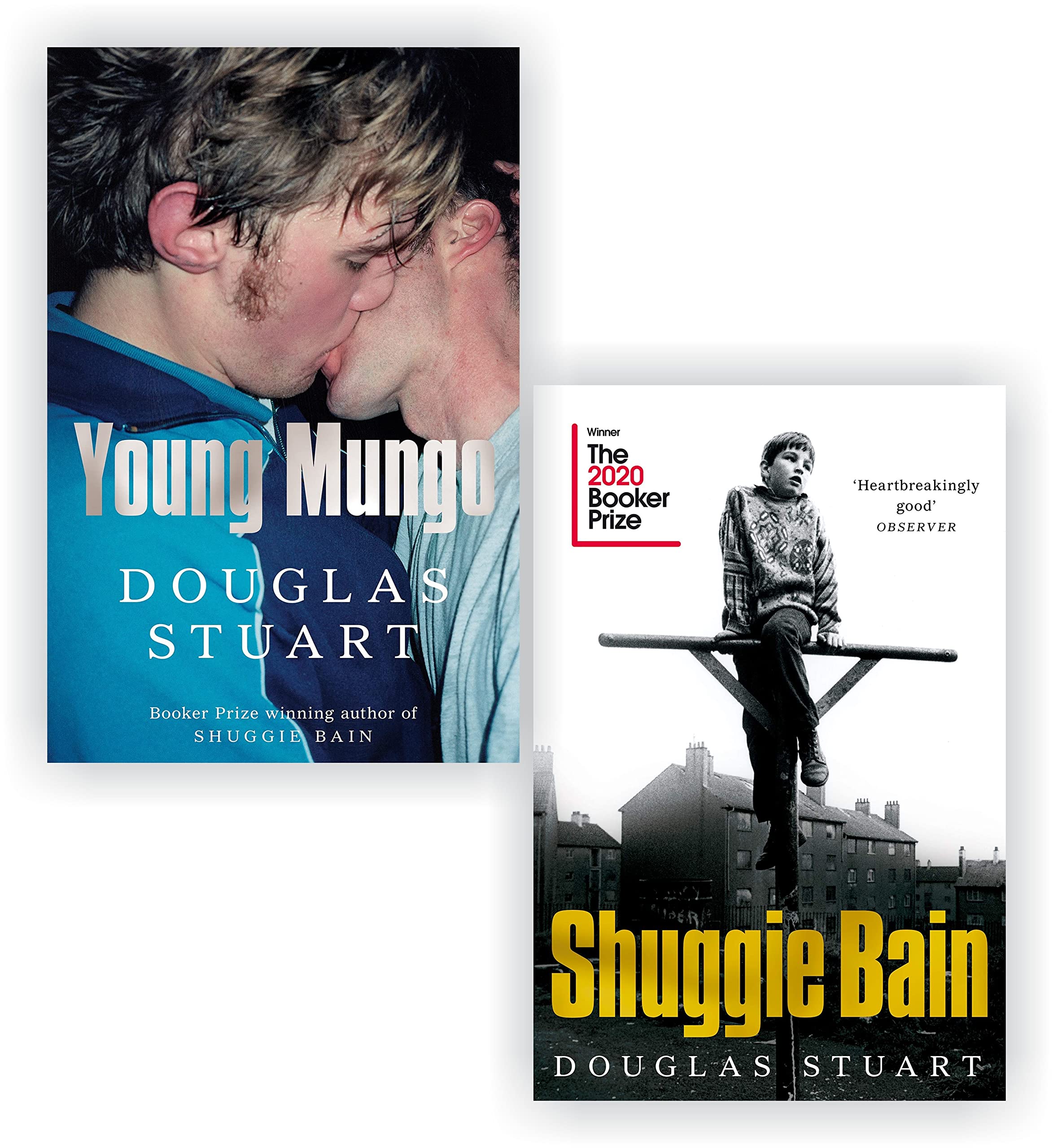 Douglas Stuart 2 Books Collection Set [Shuggie Bain and Young Mungo] (Paperback)