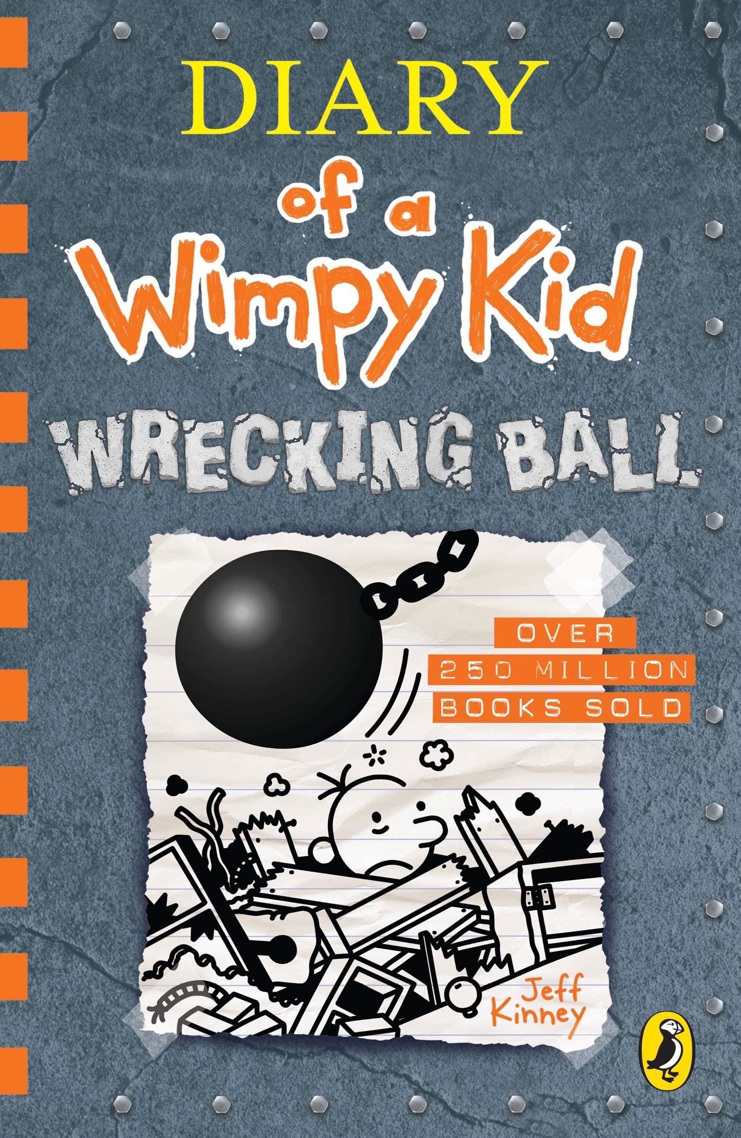 Diary of a Wimpy Kid Book 5 Books Collection Set By Jeff Kinney(The Getaway, The Meltdown, Wrecking Ball, The Deep End [Hardcover], Big Shot [Hardcover])