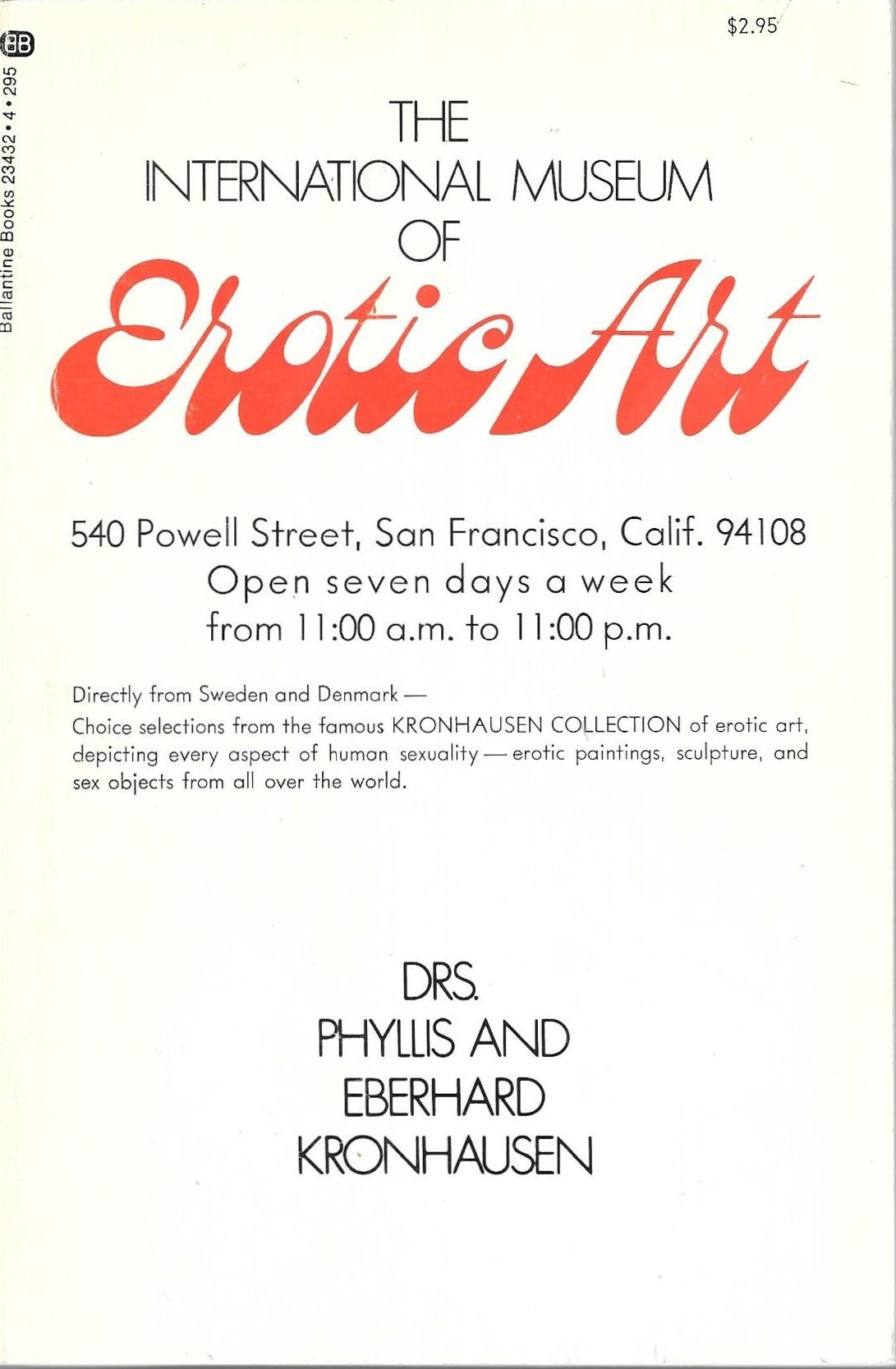 The International Museum of Erotic Art (Paperback)