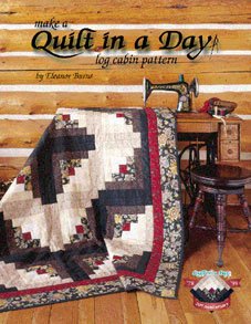 Make a Quilt in a Day (Log Cabin Pattern)