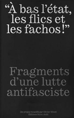 Fragments d’une lutte antifasciste (Paperback)