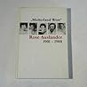 Mutterland Wort: Rose Ausländer 1901-1988 (Schriftenreihe der Rose-Ausländer-Gesellschaft e.V) (German Edition)