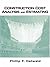 Construction Cost Analysis and Estimating by Phillip F. Ostwald (2000-06-04)