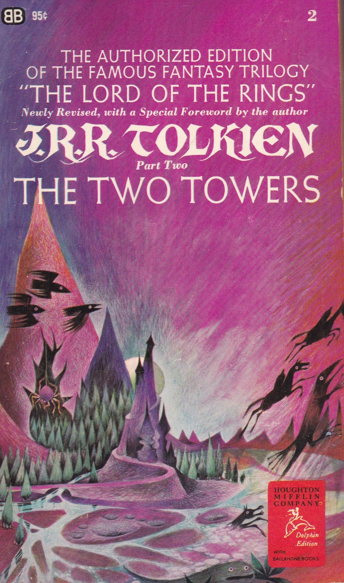 OUT OF PRINT, LIMITED ORIGINAL 1965 Lord of the Rings The Two towers