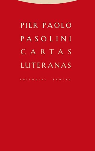 Portada de Cartas luteranas, de Pier Paolo Pasolini