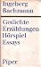 Gedichte erzahlungen horspiel essays