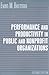 Performance And Productivity in Public And Nonprofit Organizations [Paperback] (Author) Evan M. Berman