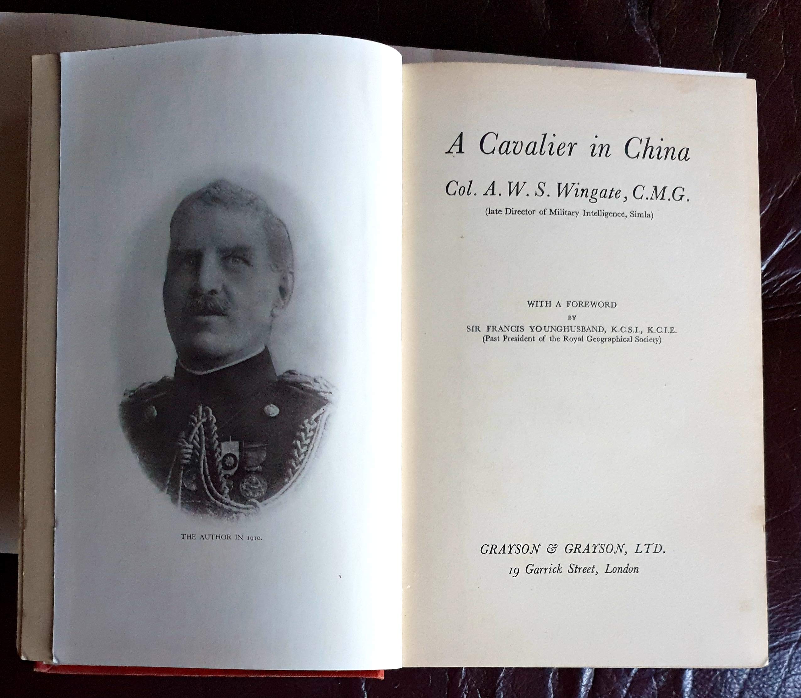 A cavalier in China (Hardcover)