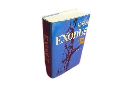 Antique Rare SIGNED ~ Exodus by Leon Uris (1959) Later Printing Hardcover Novel of Israel [Hardcover] leon uris