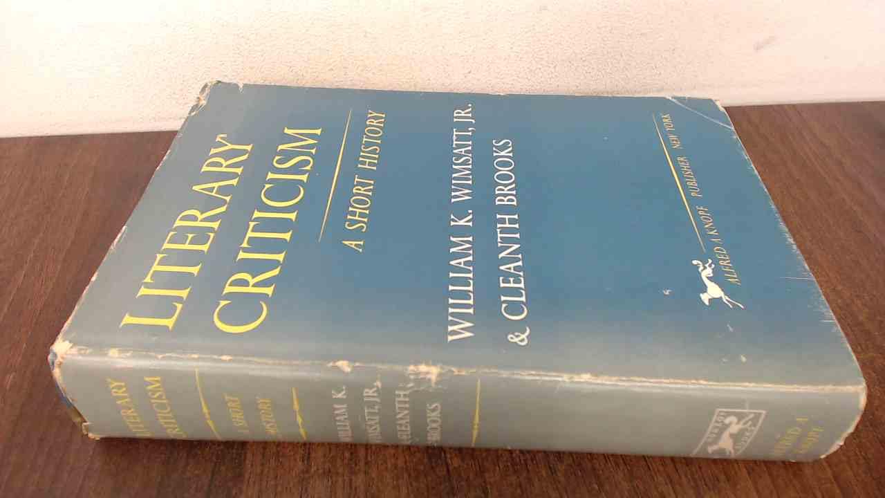 Literary Criticism: A Short History (Hardcover)