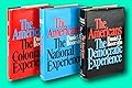 Vtg Daniel J Boorstin / The Americans (3 Vols, Complete) / Mixed Printings, 1958-73 [Hardcover] Daniel J. Boorstin