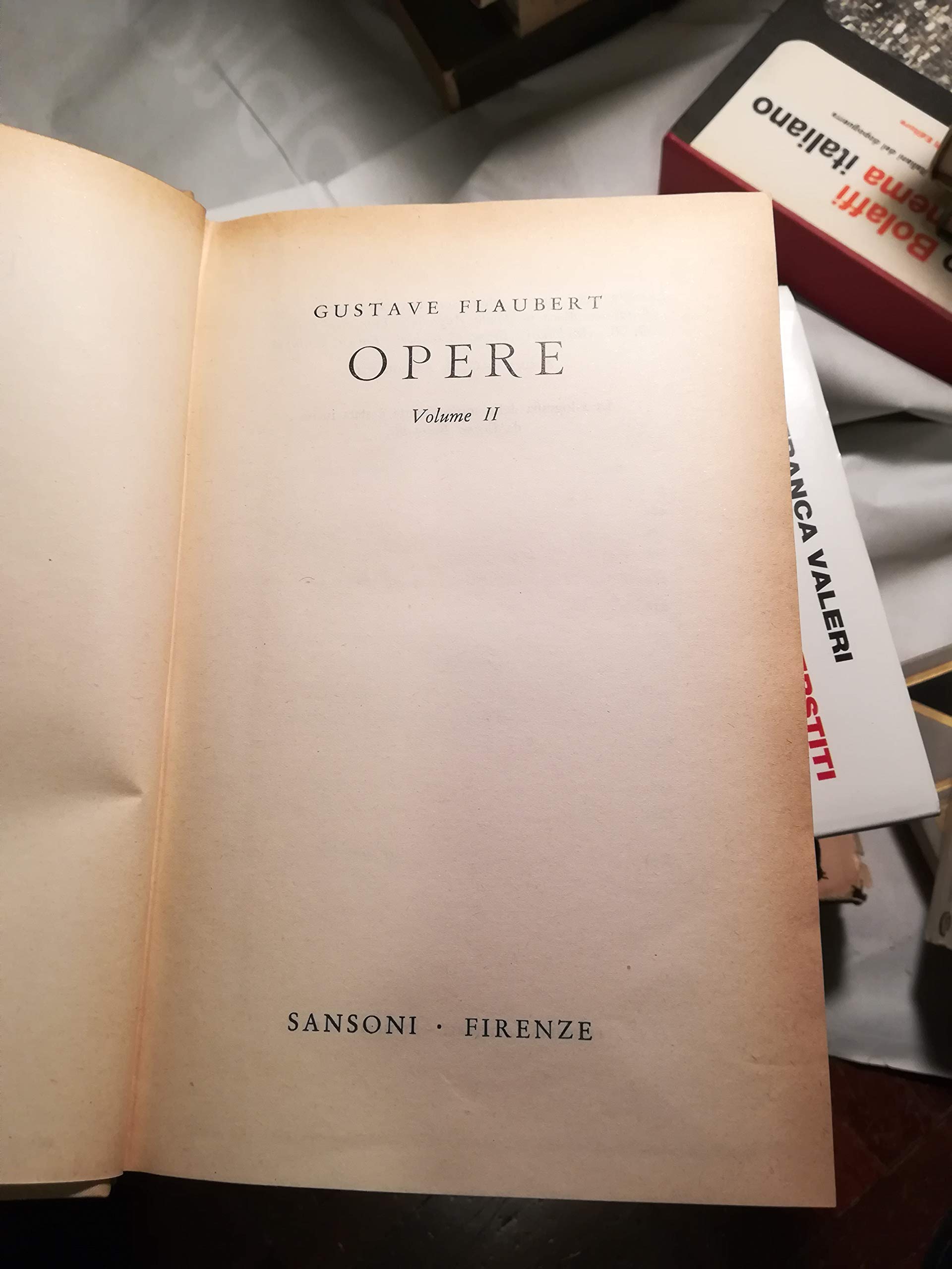 Opere. Vol. II. (Hardcover)