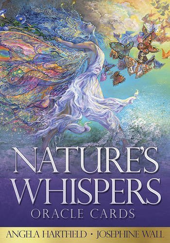 Nature's Whispers Oracle Cards: 50 full colour cards and 72-page guidebook set, packaged in a hard-cover box. by Angela Hartfield (2015-04-30)