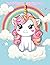 Kawaii Unicorn Coloring Boo...