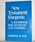 New Testament Exegesis a Handbook for Students and Pastors