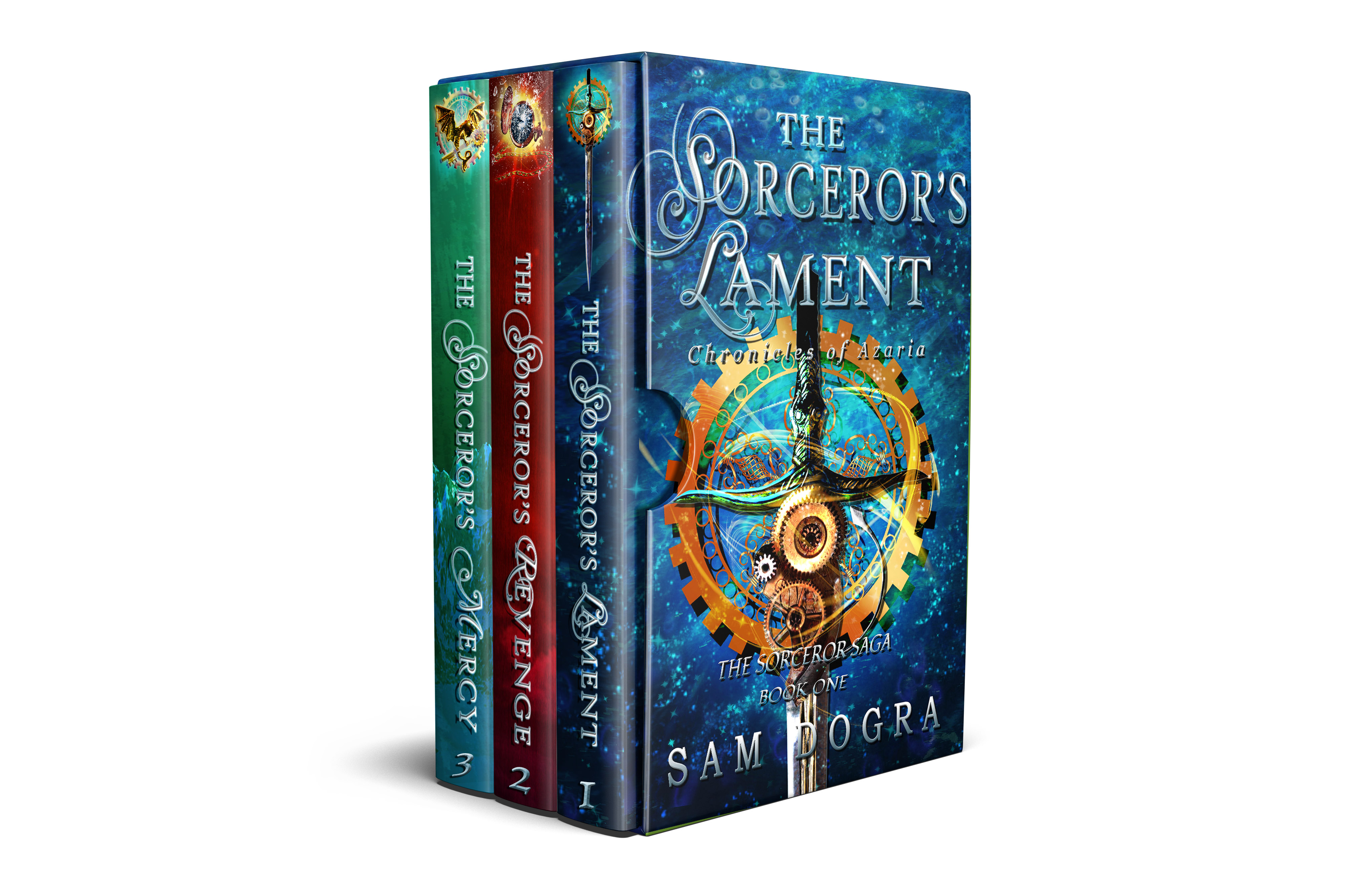 The Sorceror Saga series (Books 1-3): Chronicles of Azaria (An Enemies to Lovers Sapphic Fantasy Adventure)