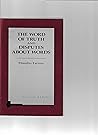 The Word of Truth and Disputes about Words