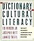 The Dictionary of Cultural Literacy by Joseph F. Kett