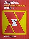 Teacher's Edition for Algebra: Structure and Method Book 1 Teacher's Edition for Algebra: Structure and Method Book 1
